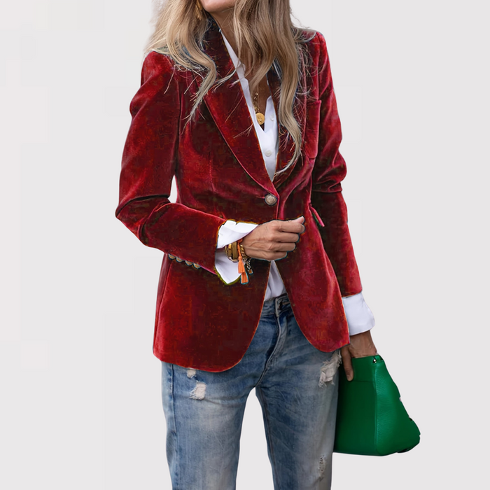 Quirita - Chaqueta De Terciopelo De Lujo
