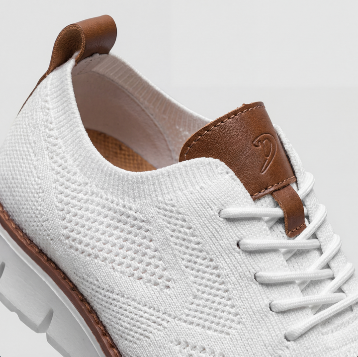 Muhittin - Zapatillas Con Parte Superior de Punto y Cierre con Cordones