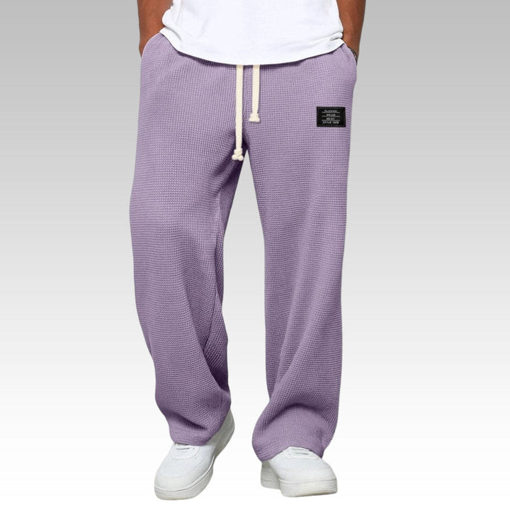 Androw - Pantalón Cómodo De Pierna Ancha