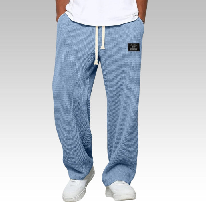 Androw - Pantalón Cómodo De Pierna Ancha