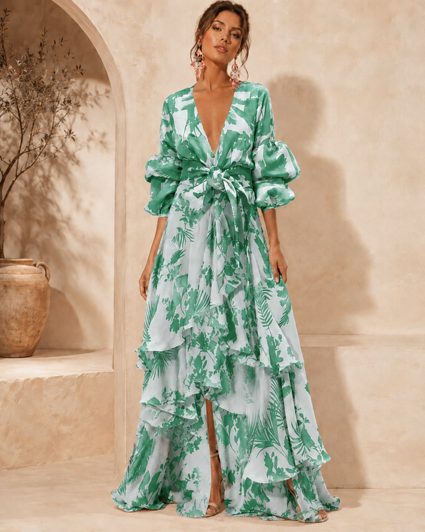 Liaya - Elegante Vestido «Jardín De Corales»