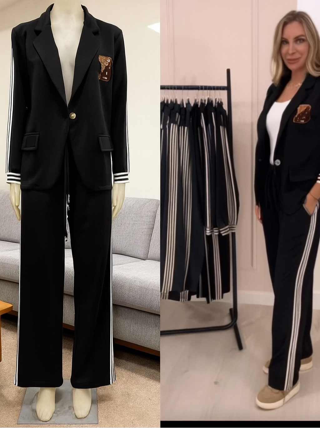 Alynza - Conjunto De Chaqueta y Pantalón