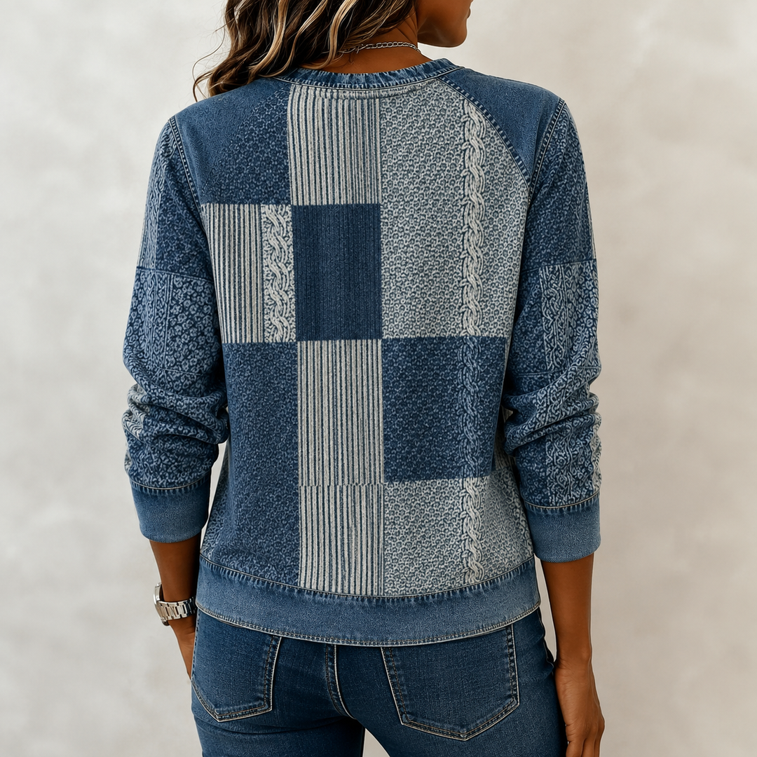 Dievina - Sudadera De Vaquero Vintage