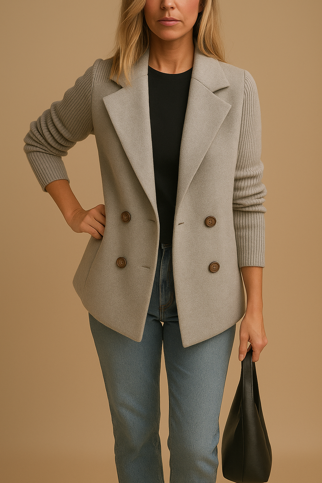 Almante - Blazer Estilo Jersey