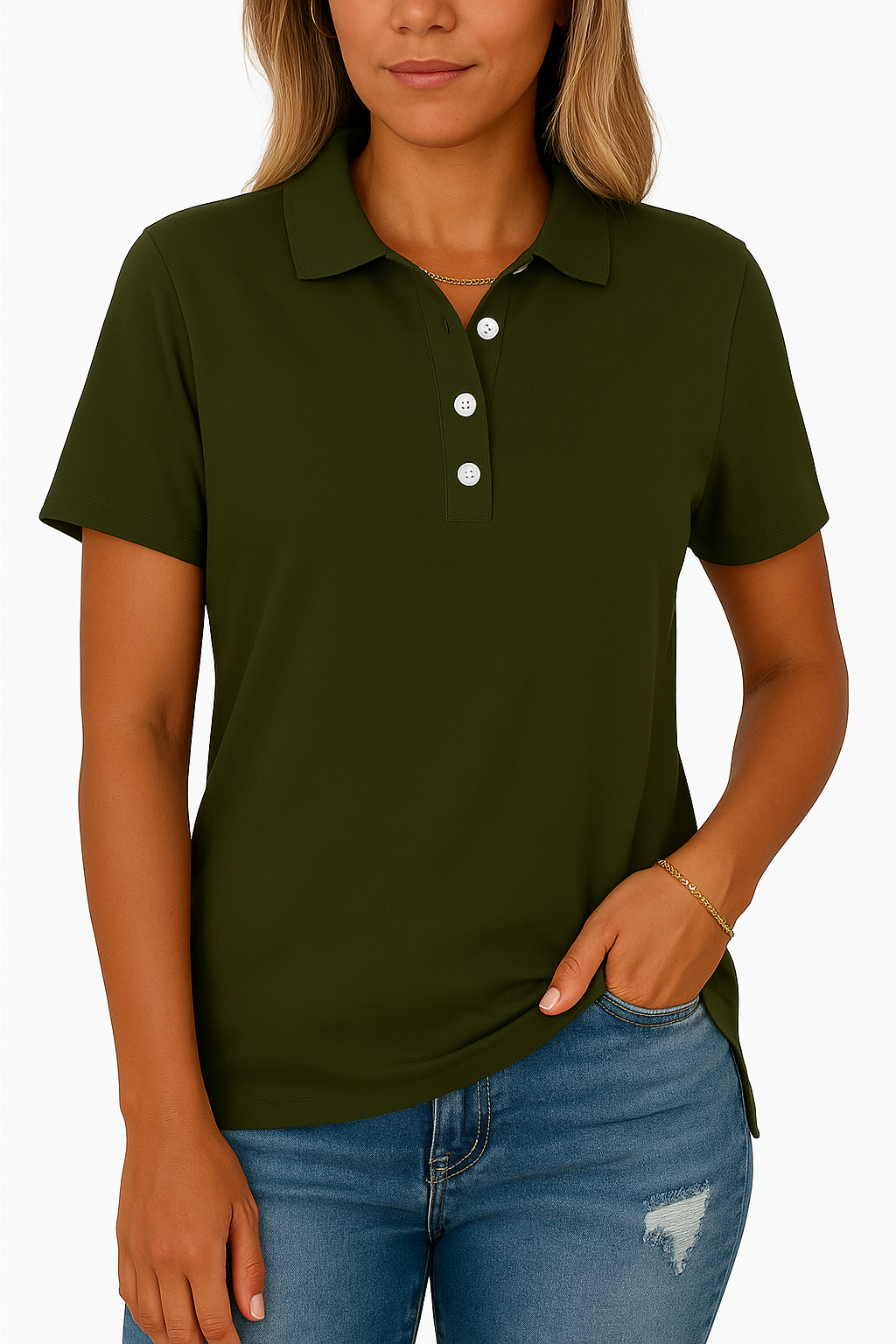 Kathie - Camiseta Polo Elegante