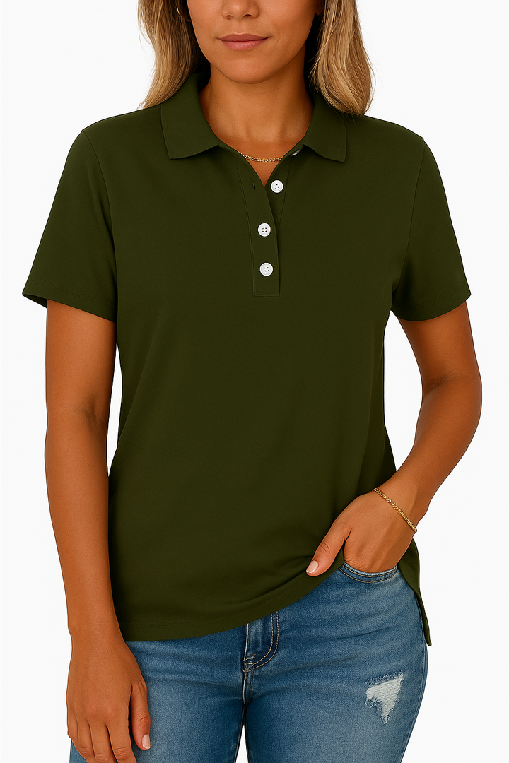 Kathie - Camiseta Polo Elegante
