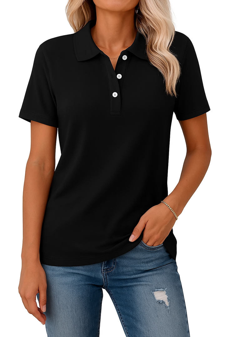 Kathie - Camiseta Polo Elegante