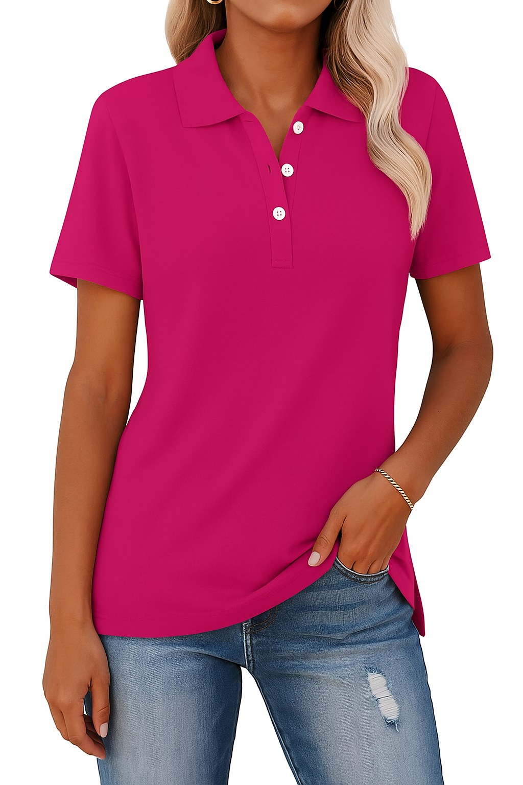 Kathie - Camiseta Polo Elegante