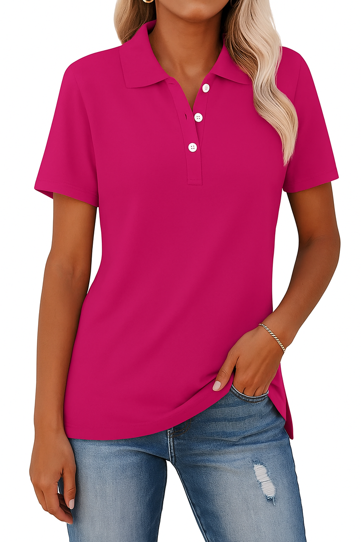 Kathie - Camiseta Polo Elegante