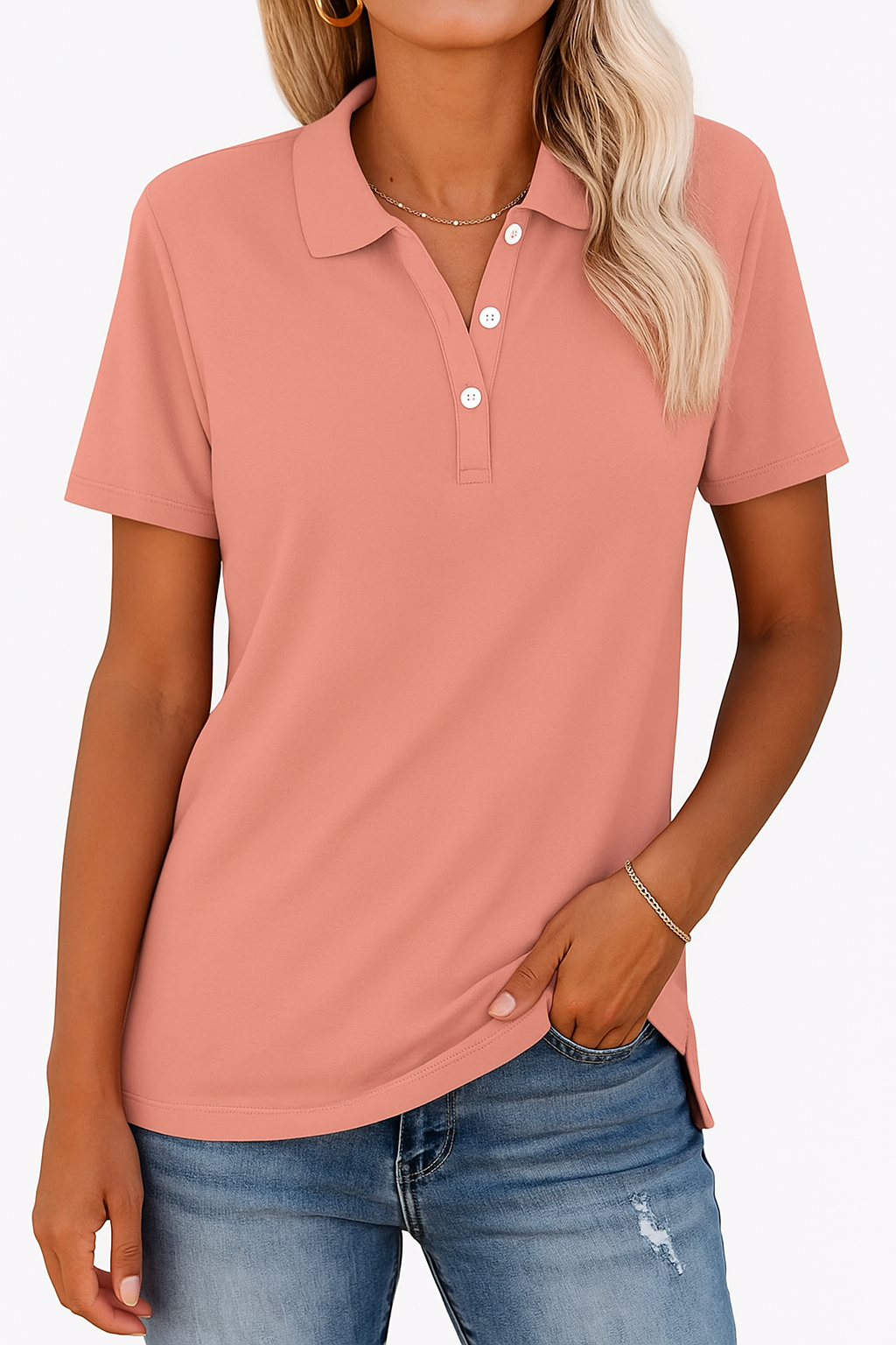 Kathie - Camiseta Polo Elegante