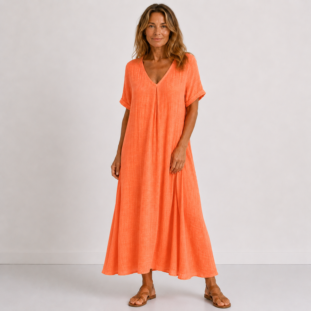 Julessa - Vestido Largo Y Vaporoso