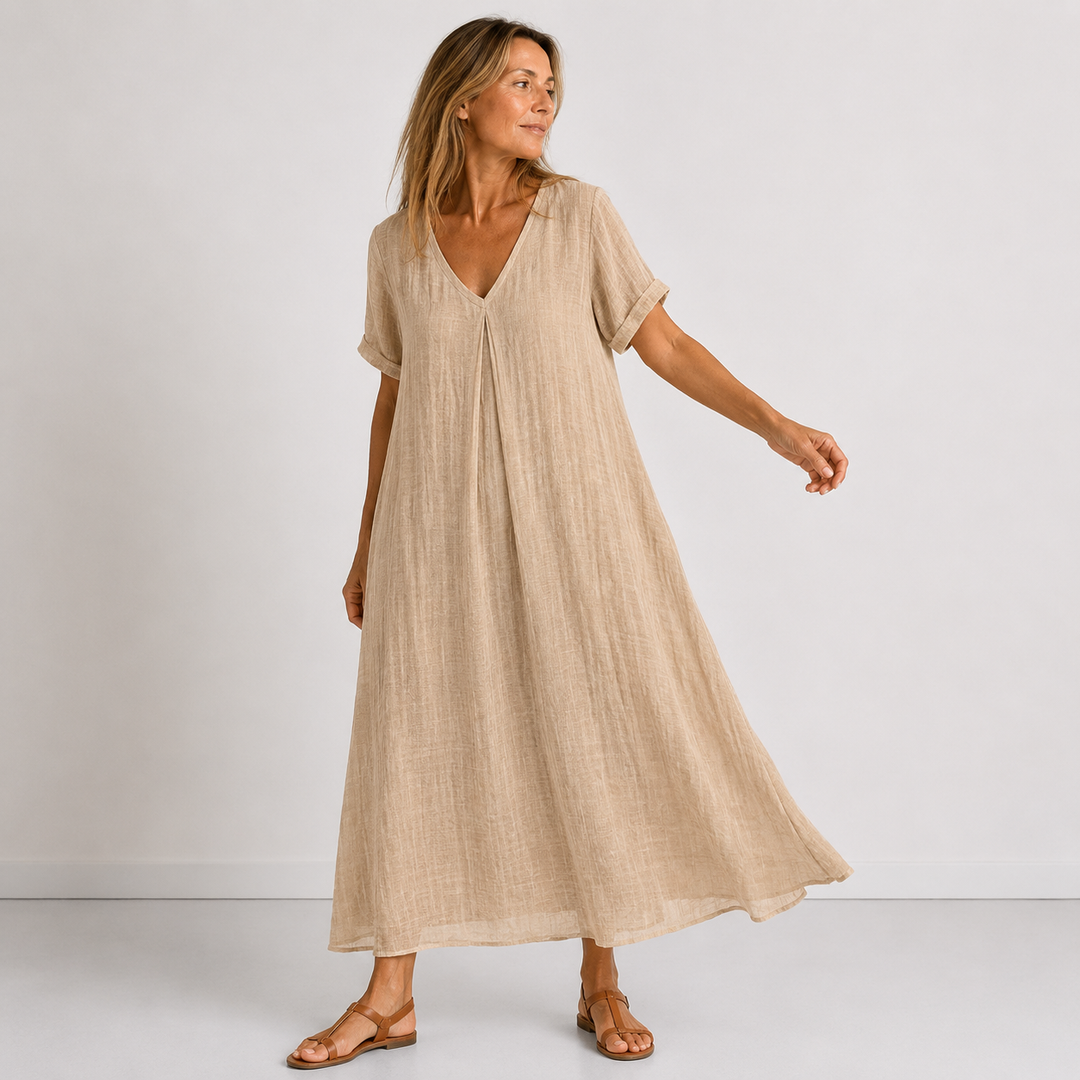 Julessa - Vestido Largo Y Vaporoso