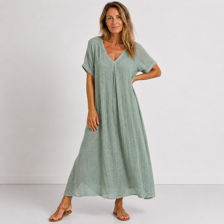 Julessa - Vestido Largo Y Vaporoso
