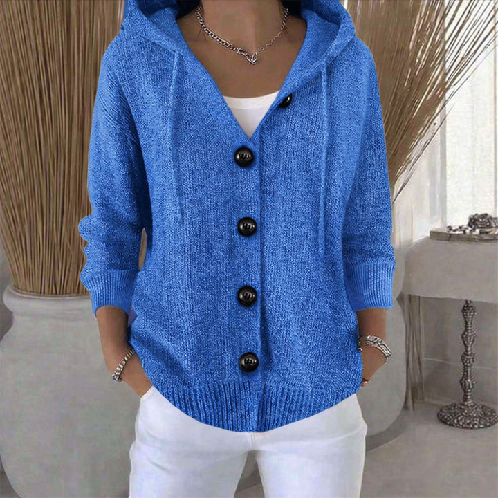 Kumari - Chaqueta Tipo Cárdigan de Manga larga Con Botones