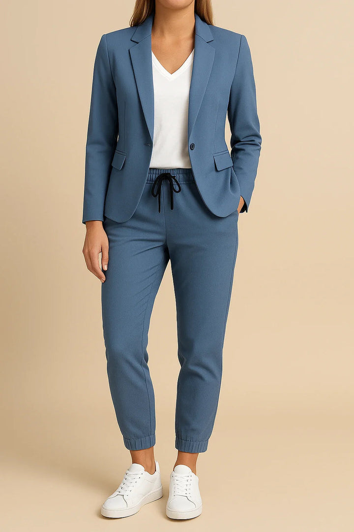 Izabela - Elegante Traje De Dos Piezas