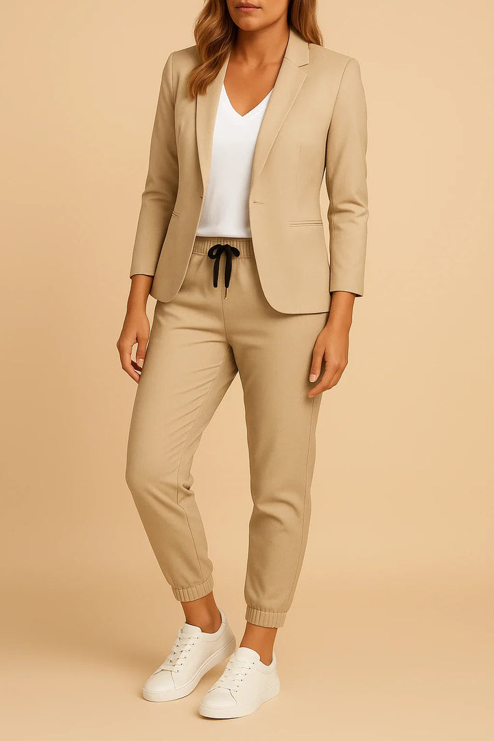 Izabela - Elegante Traje De Dos Piezas
