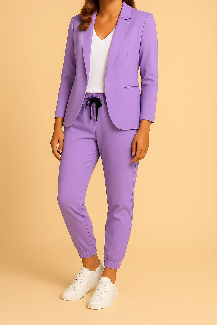 Izabela - Elegante Traje De Dos Piezas