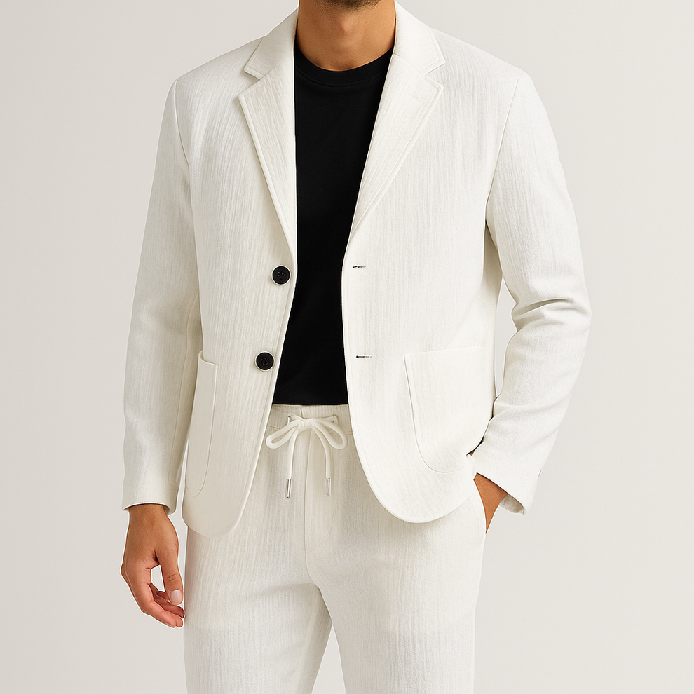 Horacy - Conjunto De Blazer De Lino