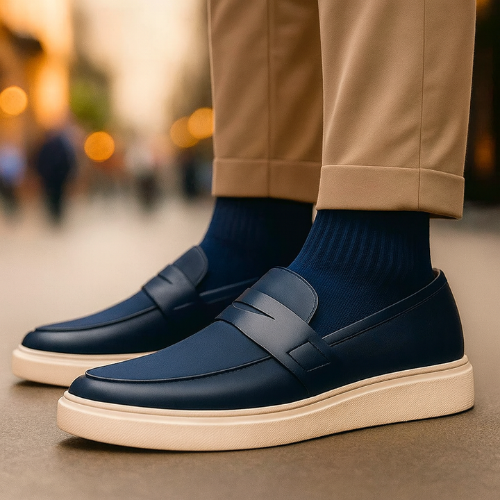 Zidan - Mocasín Cómodo De Piel