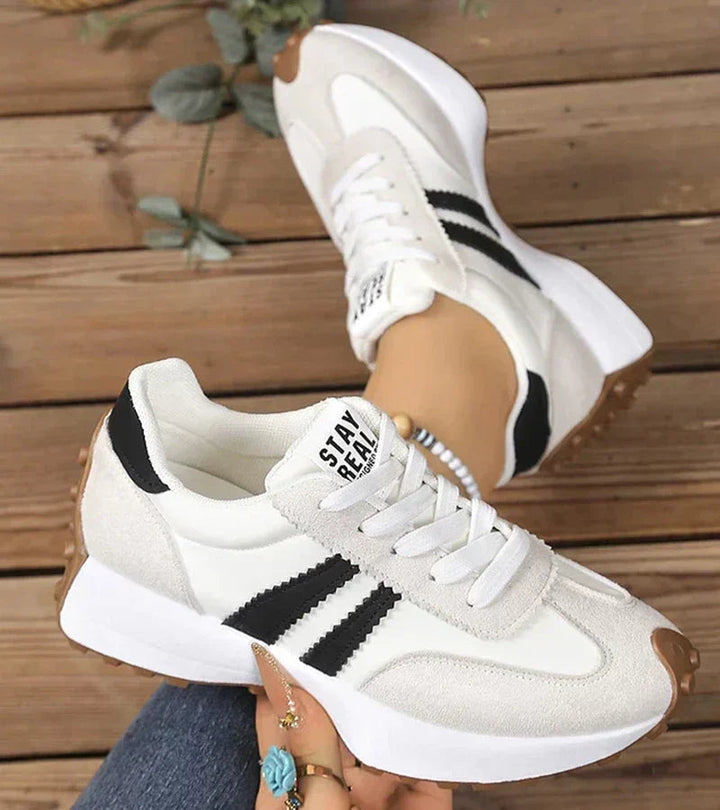 Jonara - Zapatillas Con Plataforma De Estilo Retro