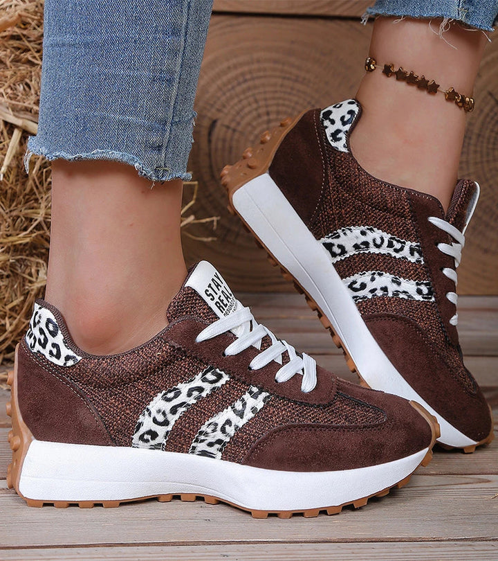 Jonara - Zapatillas Con Plataforma De Estilo Retro