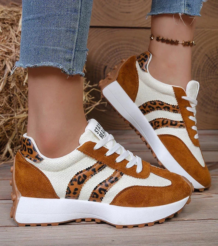 Jonara - Zapatillas Con Plataforma De Estilo Retro
