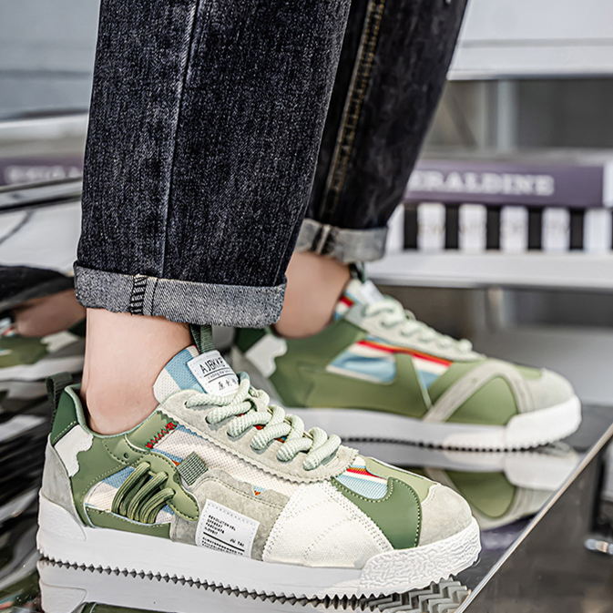 Edwardo - Zapatillas Rétro Fragmento