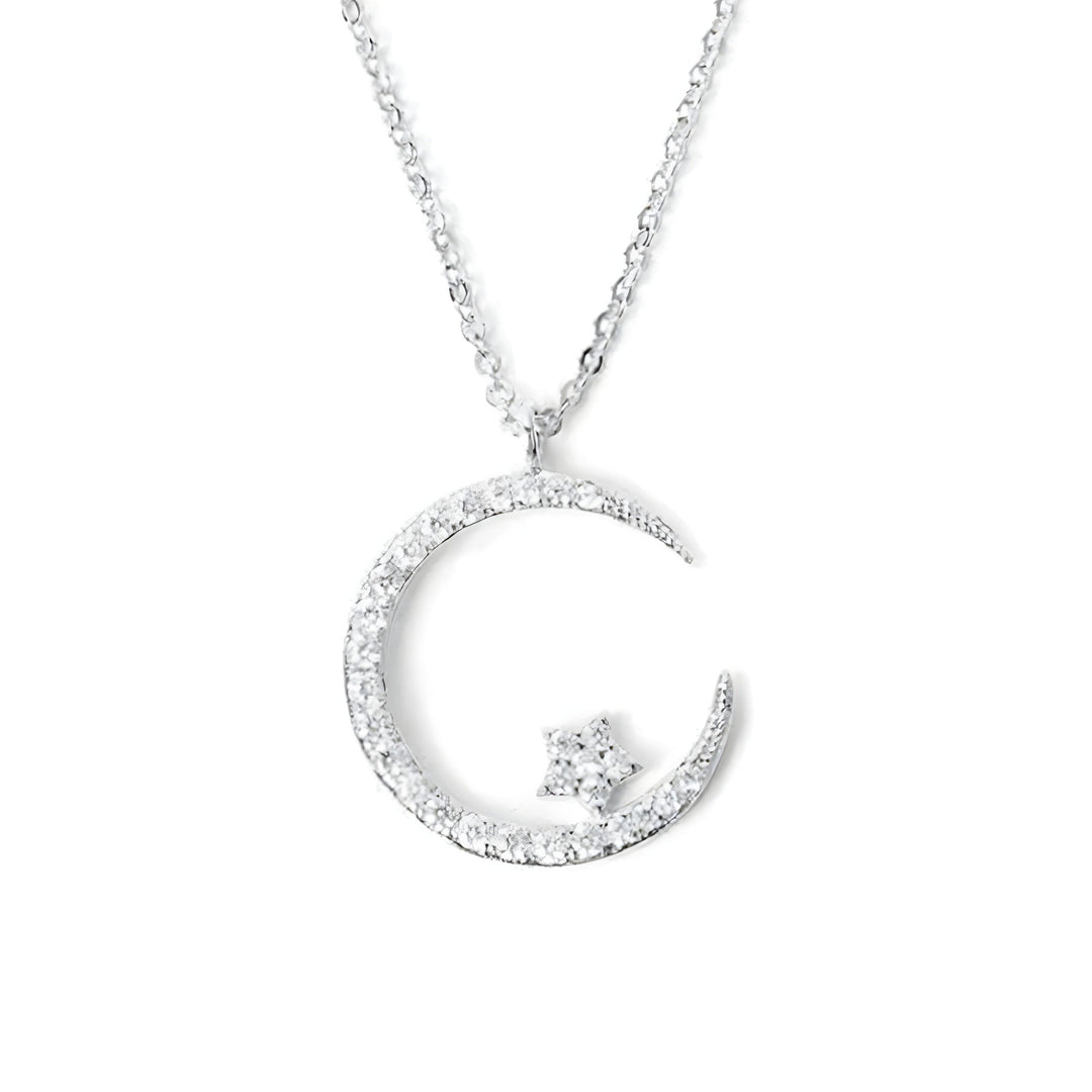 Yalessa - Elegante Collar con Motivo Lunar