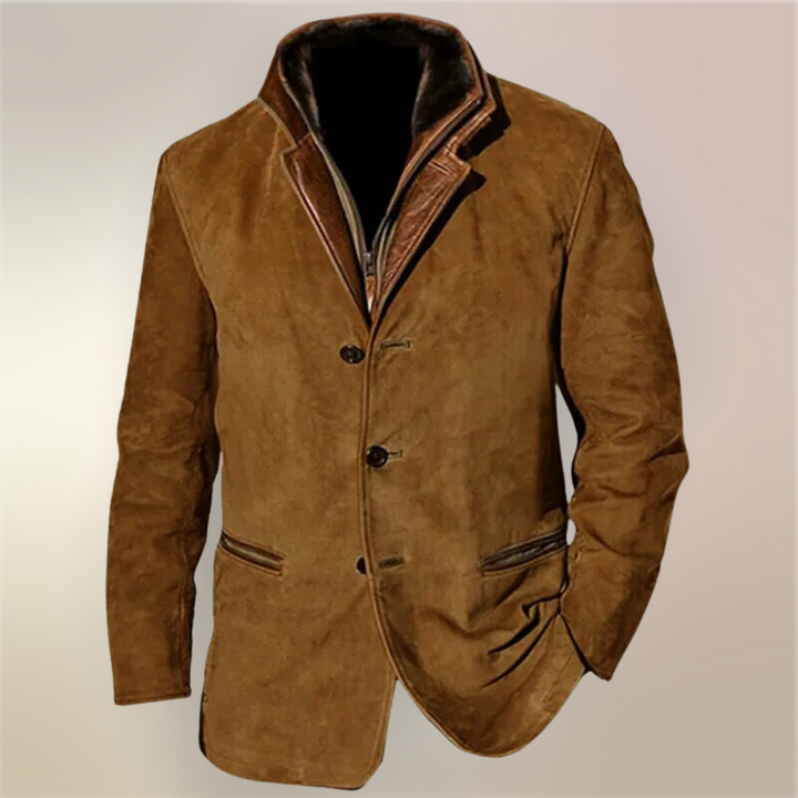 Sylvester - Chaqueta de Estilo Vintage