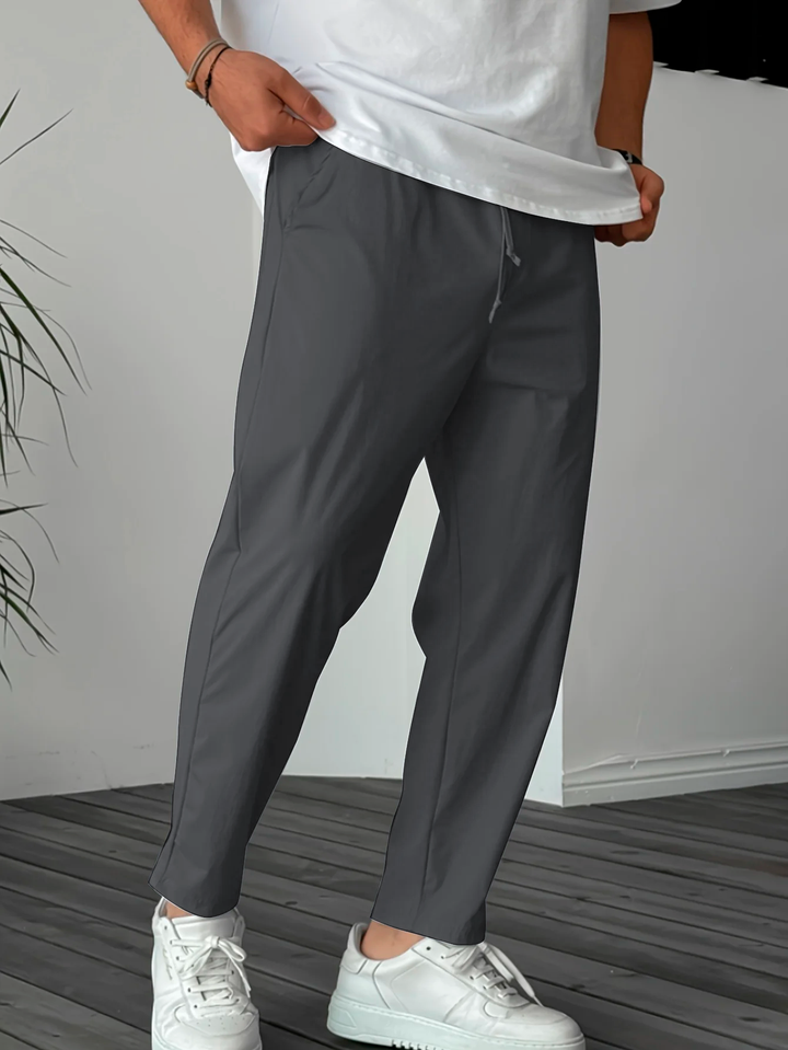 Blewett - Elegantes Pantalones Con Cordón Ajustable