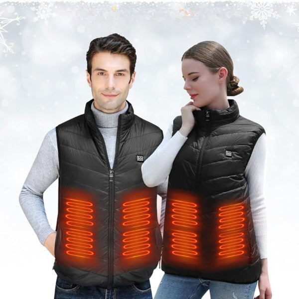 HeatGuard - Chaleco Calefactable Impermeable Sin Mangas