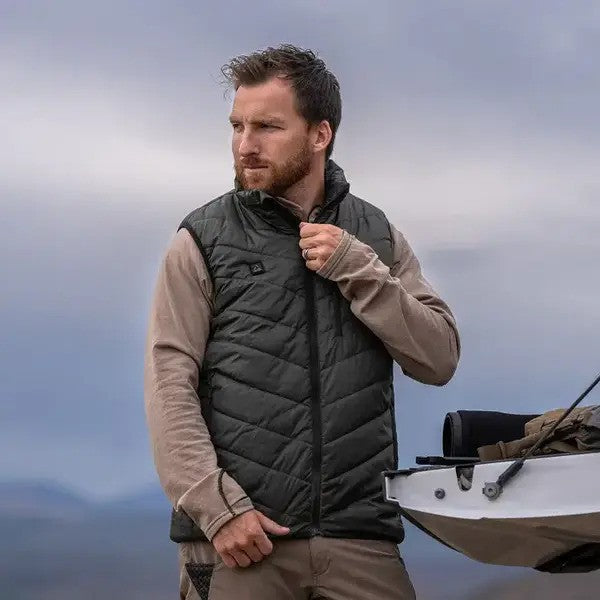 HeatGuard - Chaleco Calefactable Impermeable Sin Mangas