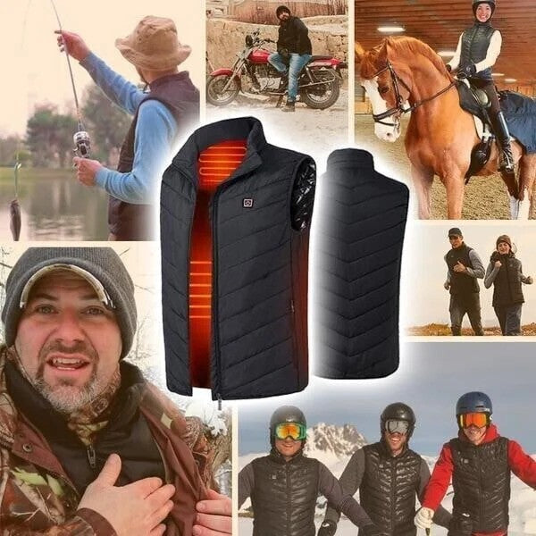 HeatGuard - Chaleco Calefactable Impermeable Sin Mangas