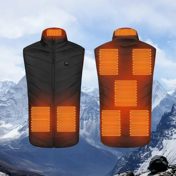 HeatGuard - Chaleco Calefactable Impermeable Sin Mangas