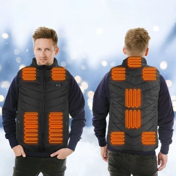 HeatGuard - Chaleco Calefactable Impermeable Sin Mangas