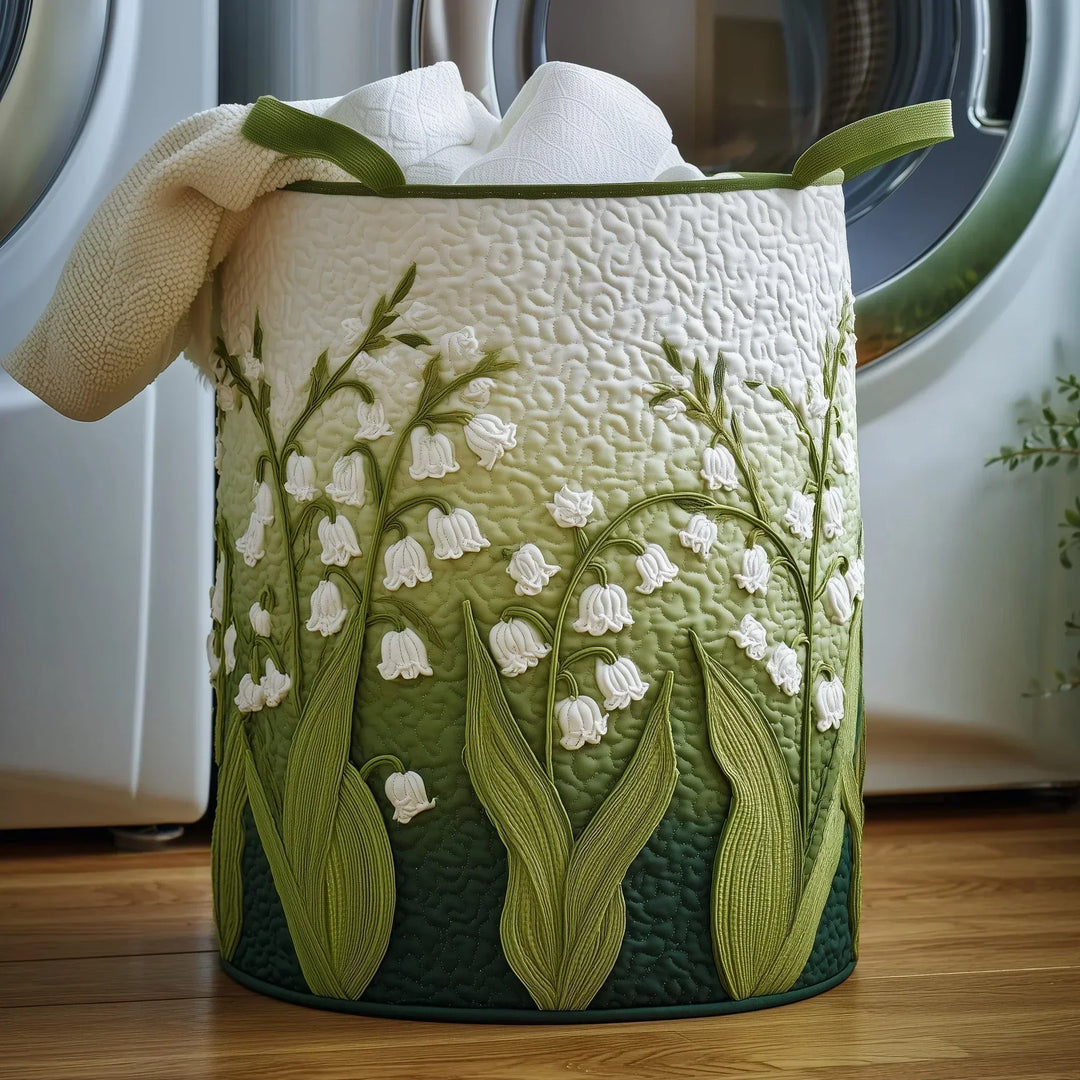 Crestelle - Cesta Decorativa De Almacenamiento Acolchada a Mano