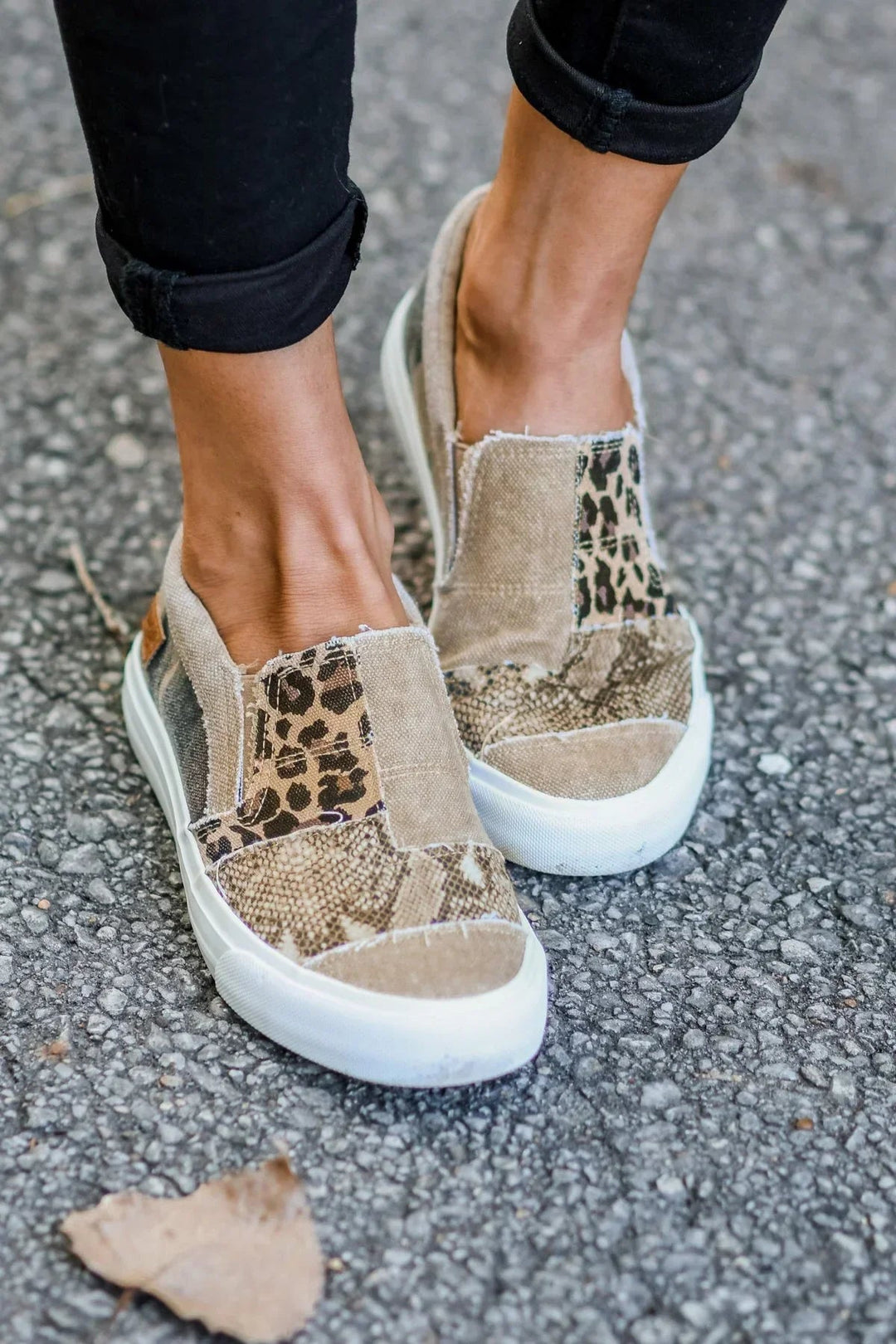 Valeriya - Casual Leopardo Zapatos