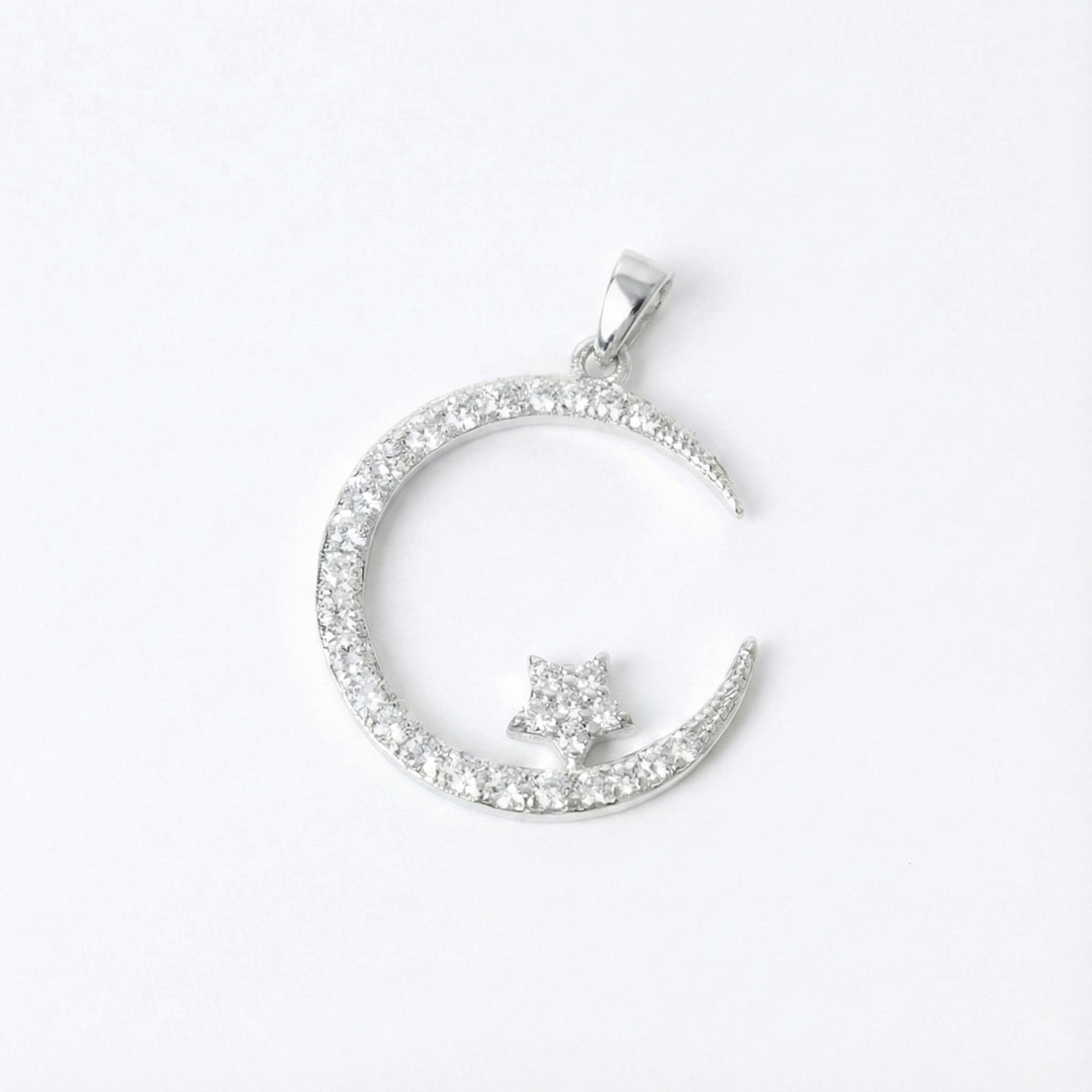 Yalessa - Elegante Collar con Motivo Lunar