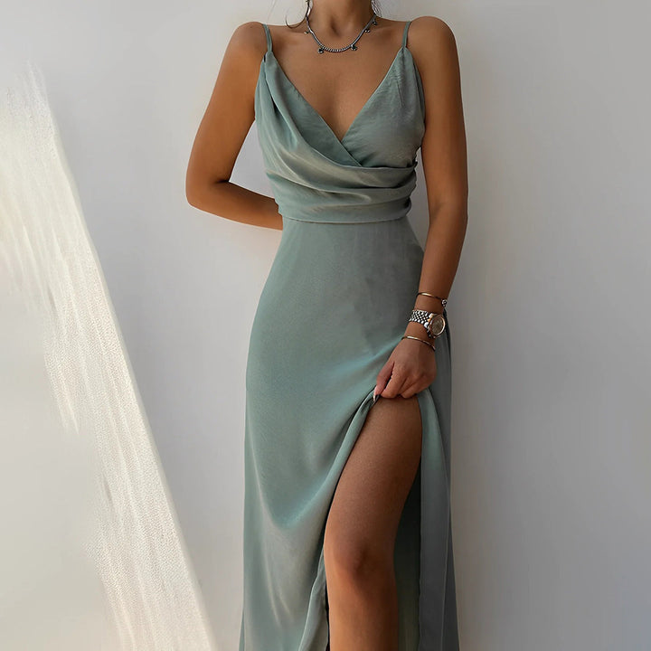 Adelajda - Elegante Vestido Sin Tirantes