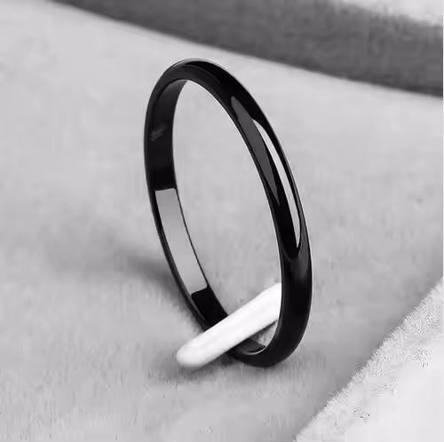 PureHalo - Anillos Sencillos y Lisos Antialérgicos