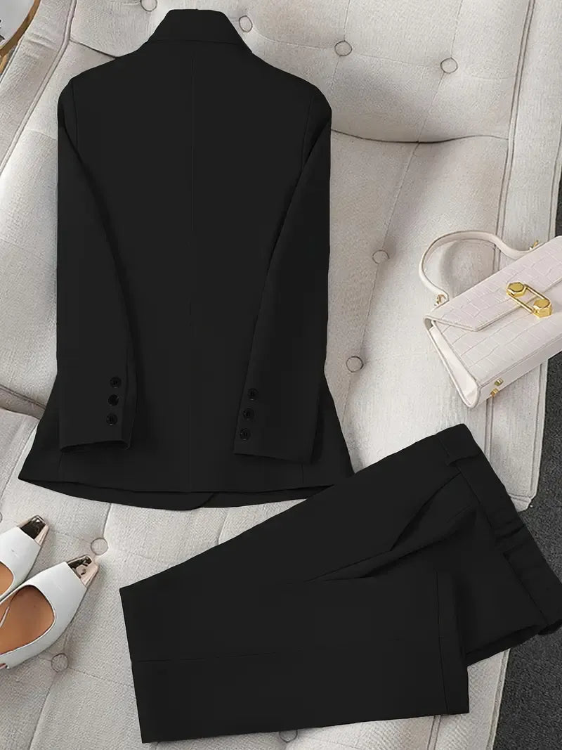 Tazmin - Elegante Traje de Chaqueta y Pantalón