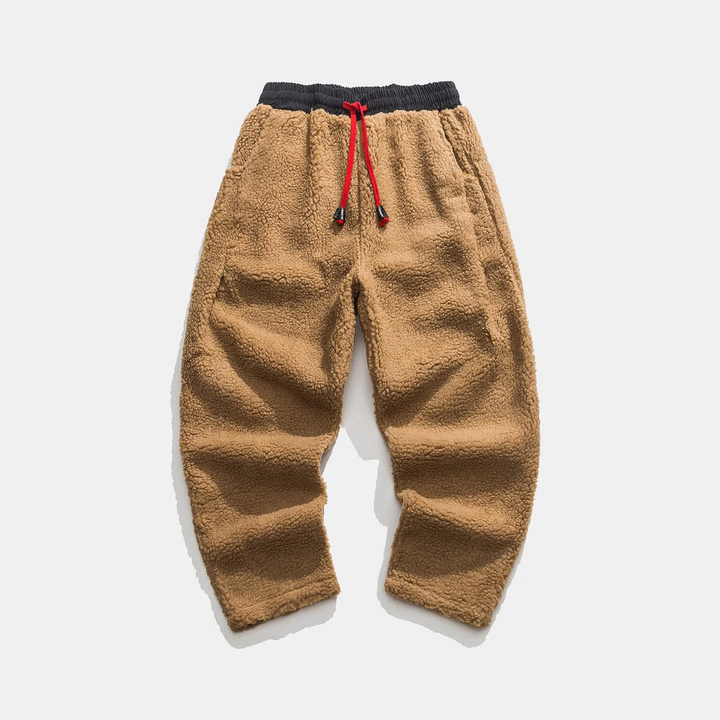 Juaib - Pantalones De Chándal De Forro Polar