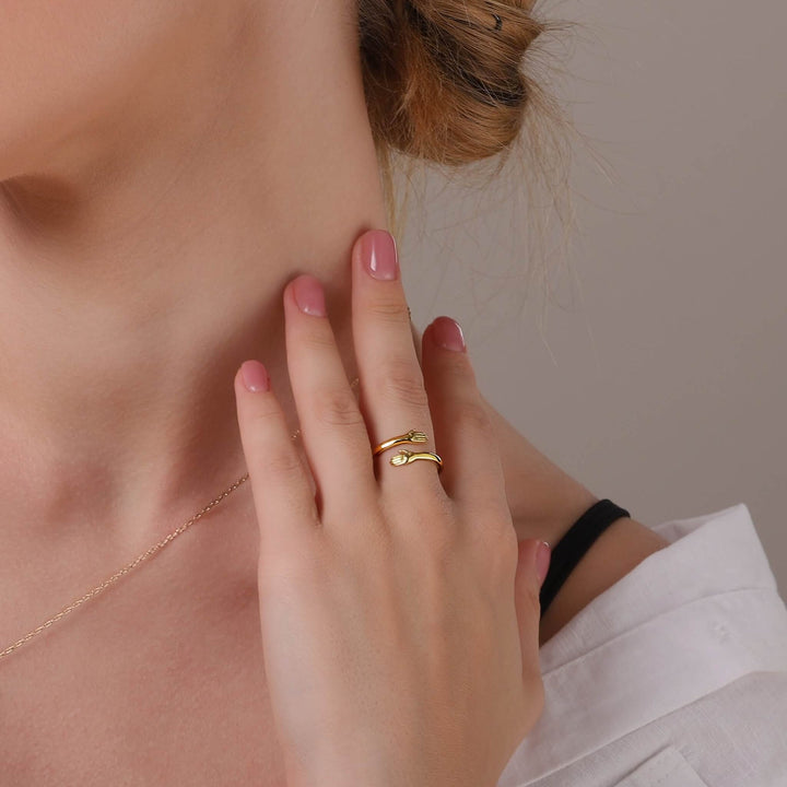 Unella - Anillos Ajustables Para Abrazar las Manos