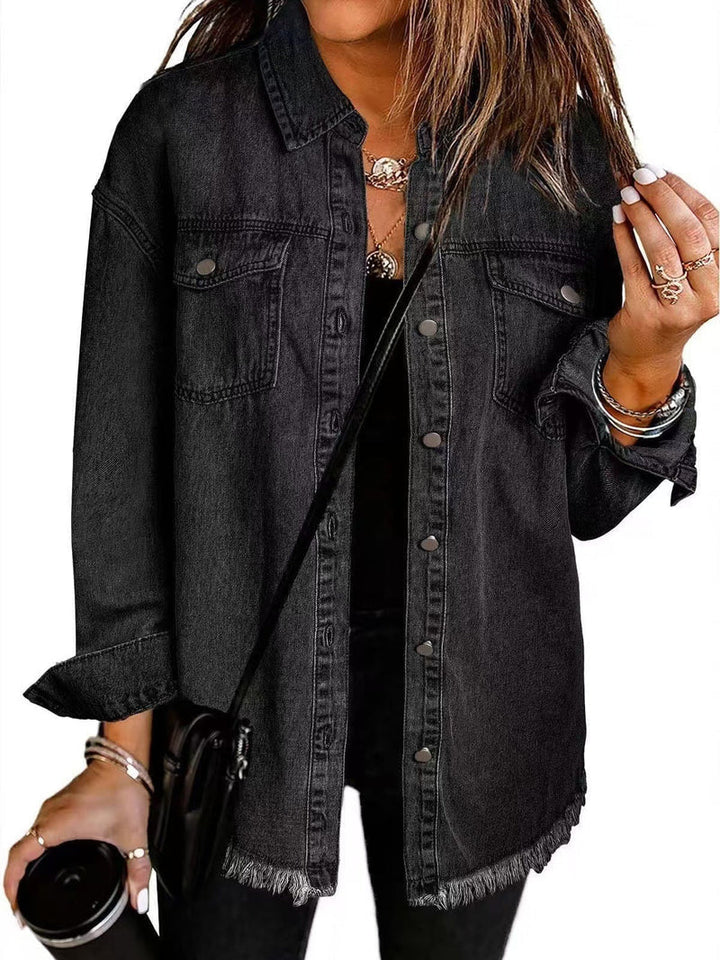 Enass - Chaqueta Vaquera Con Botones