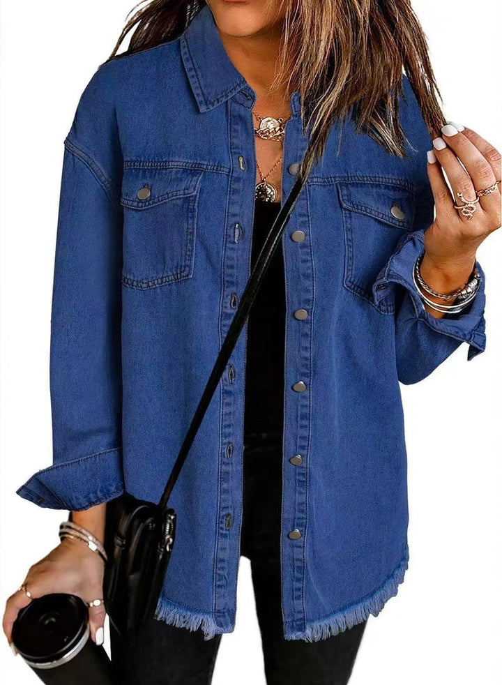 Enass - Chaqueta Vaquera Con Botones