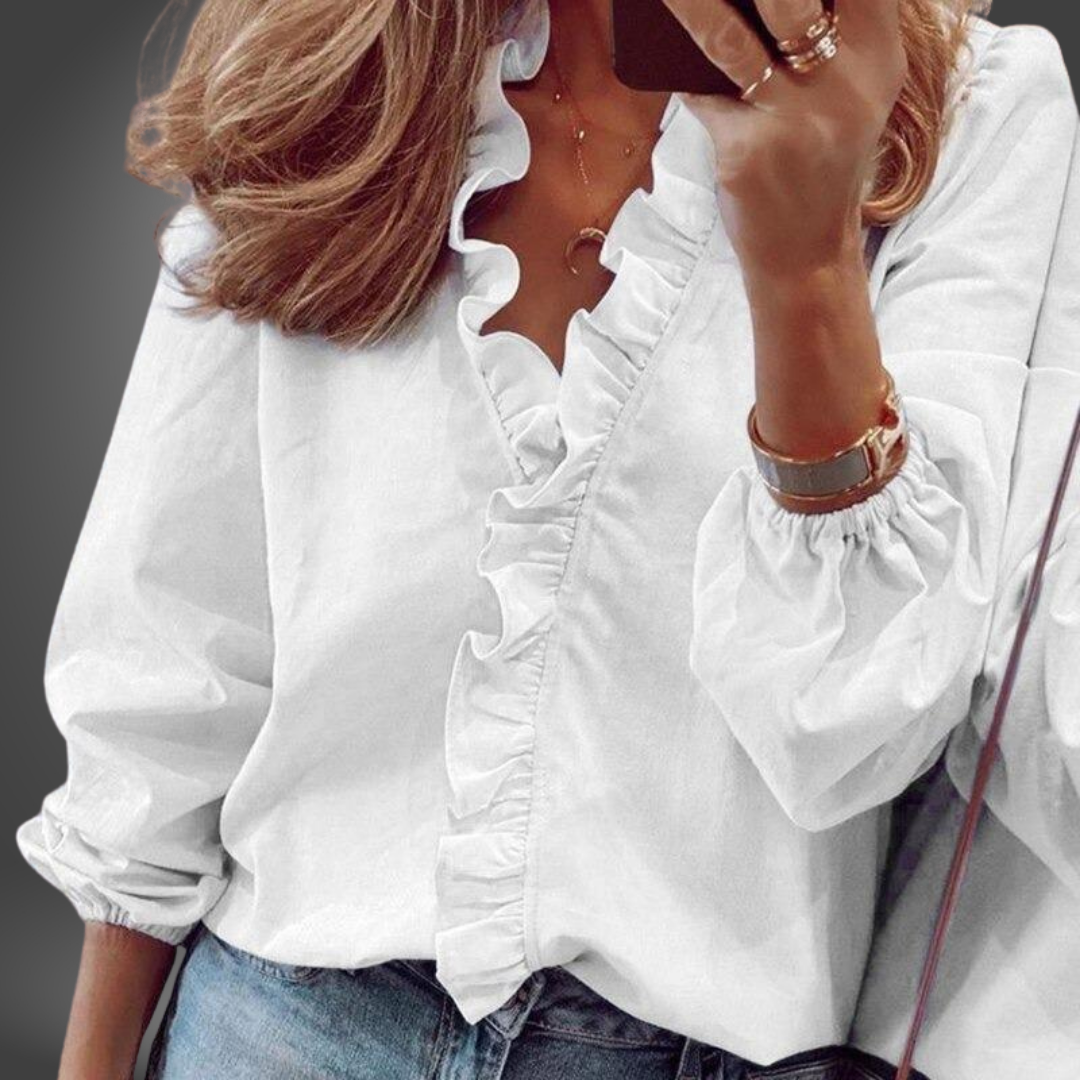 Tana - Blusa Elegante Hecha a Mano