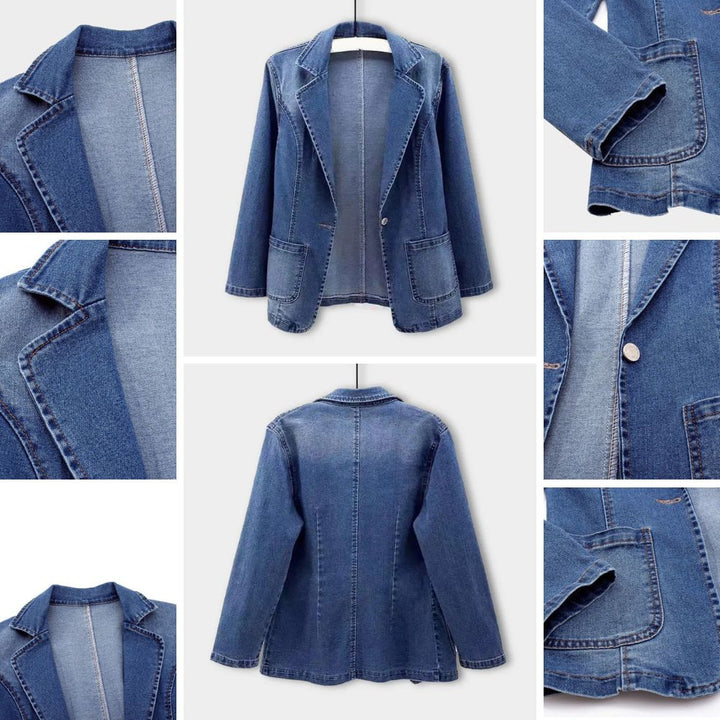 Bogumiła - Elegante Chaqueta Vaquera