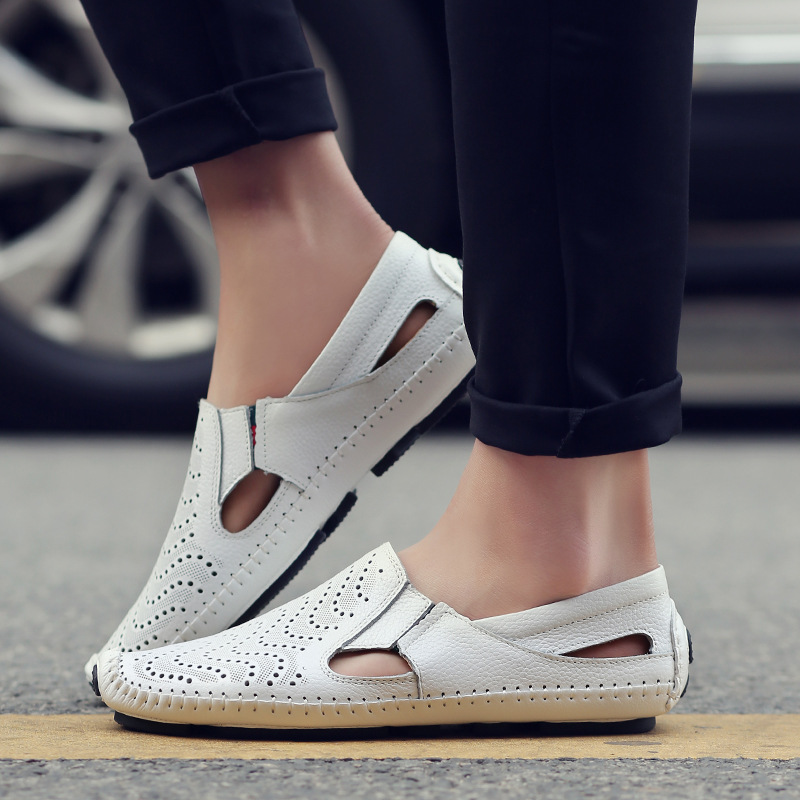 Akiva - Sandalias Cómodas De Cuero