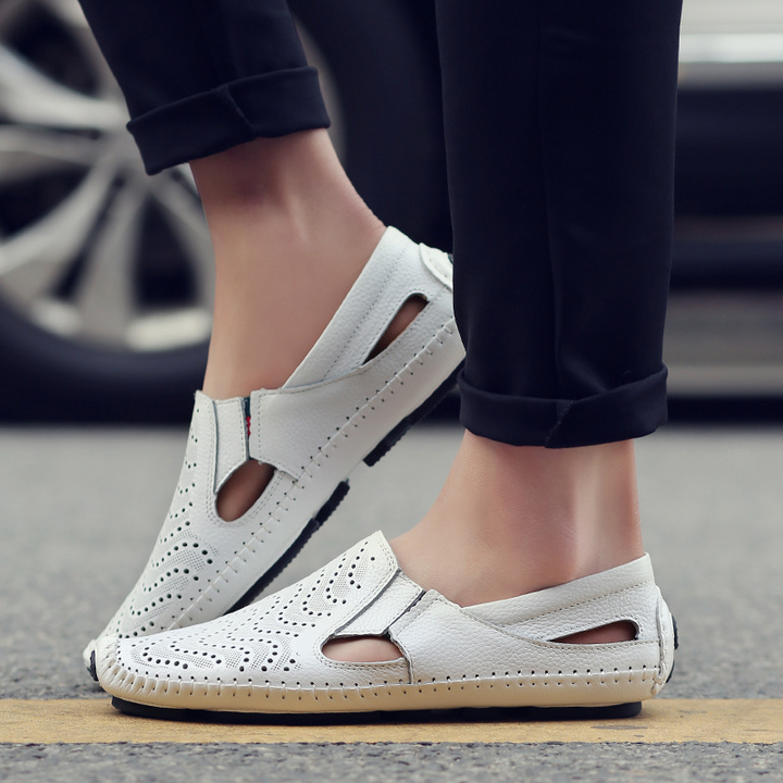 Akiva - Sandalias Cómodas De Cuero