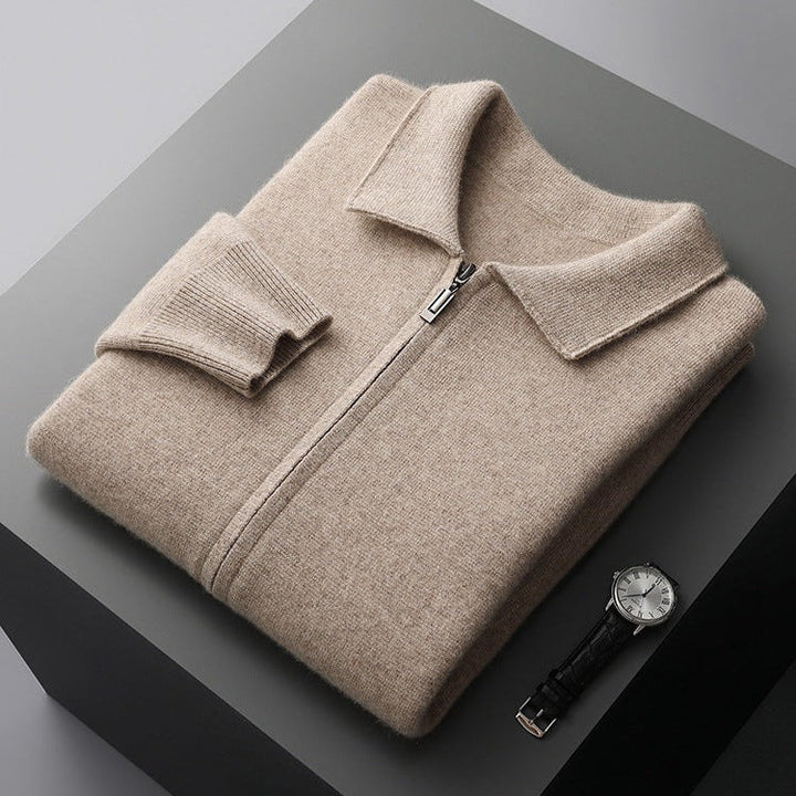 Keelon - Elegante Jersey De Lana Con Cremallera